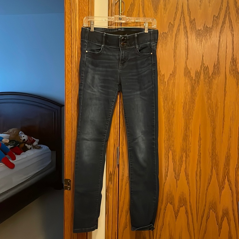 Straight leg jeans